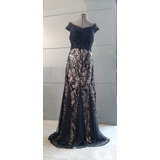 Vestido De Noche, Talla 16 Vlc1623048