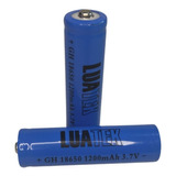 4 Baterias 18650 Luatek Ni-mh 3.7v 1200mah Recarregável