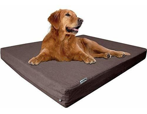 Dogbed4less Cama De Espuma Viscoelástica Para Perro, Ortopéd