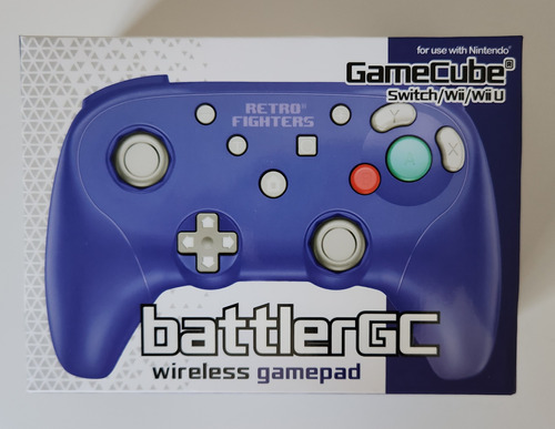 Controle Retrofighters Battlergc P/ Nintendo Gamecube - Novo