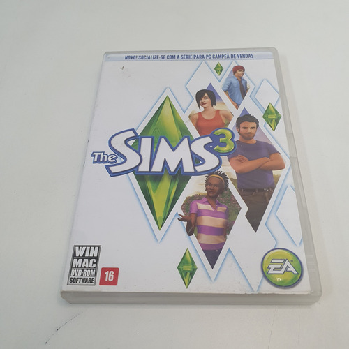 Dvd Jogo De Pc The Sims 3 - D0304