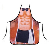 Oysrong Muscle Man  Cocina  Delantal Para Adultos Unisex De