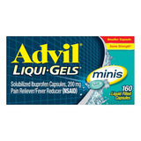 Advil Liqui Gels Minis Rápido Alivio Dolores (160) Americano