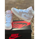 Jordan Retro 1 Dama Rosa 