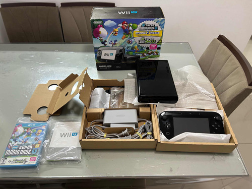 Wii U Super Mario E Luigui Set 32gb - Promoção Até O Final De Maio