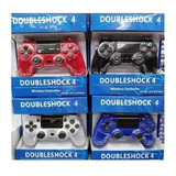 Joystick Compatible Ps4 Play4 Inalámbrico Entrada Auricular Color Rojo