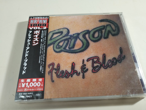 Poison - Flesh & Blood - Made In Japan + Bonus