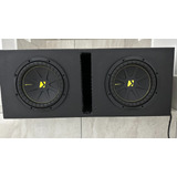 Cajon Subwoofer Doble 10  Kicker