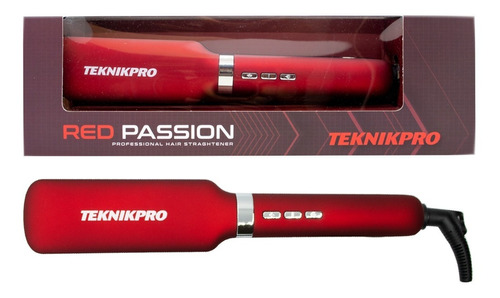 Teknikpro Red Planchita Profesional Pelo Húmedo Seco 6c