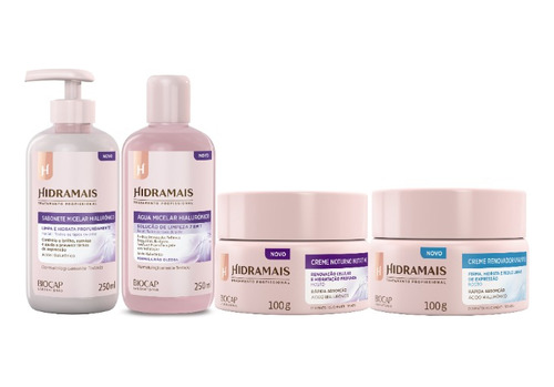 Kit Hidramais Hialuronico Skin Care Com 4 Produtos