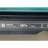 5 Cartucho De Toner Vacio Ce400a 507a Negro 