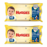 Toallas Húmedas Bebé Huggies 48u Pack X2