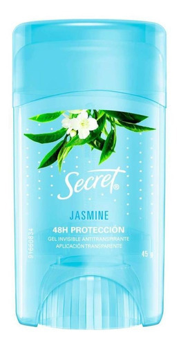 Desodorante Secret Gel Jasmine 45g Fragrância Jasmim