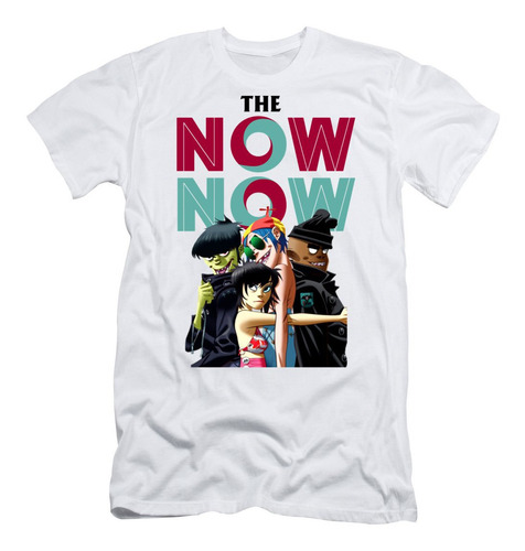 Playera Camiseta Nuevo Album Gorillaz The Now Now