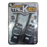 Set 2 Radio Walkie Talkie De Juguete A Pila