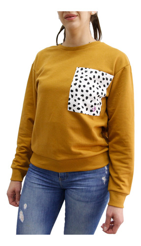 Buzo Converse Animal Pocket Crewneck Oxido Jj deportes