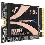 Sabrent Rocket 2230 Nvme 4.0 512 Gb Pcie Pcie 4.0 M.2 Ssd