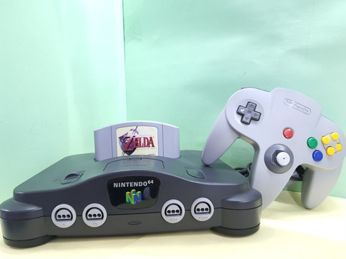 Consola Nintendo 64 Con Zelda Ocarina Of Time