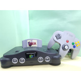 Consola Nintendo 64 Con Zelda Ocarina Of Time