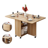 Mesa Plegable Moderna Comedor Minimalista 120cm