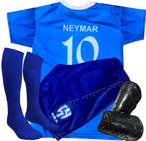 Conjunto Completo Meião E Caneleira Uniforme Infantil