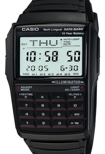 Relógio Casio Calculadora Dbc-32-1adf Garantia 1 Ano