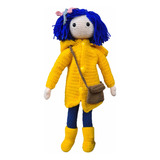 Coraline Muñeca Amigurumi 43 Cm