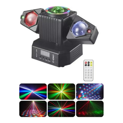 Cabeza Movil Roboticas Led Lluz Dj Luces De Escenario Dmx512 | Envío gratis