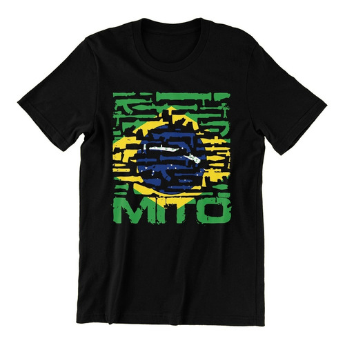 Camiseta Bolsonaro Mito Bolsomito Brasil Camisa Unissex