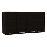 Gabinete Superior Frello, Wengue, Con 4 Puertas Batientes Zf