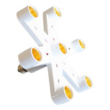 Gift Divisor De Lâmpada N 7 Em 1 E27 Base Led Converter Ada