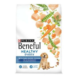 Alimento Beneful Cachorro De Raza  Mini, Pequeña, Mediana Y Grande Sabor Pollo En Bolsa De 4kg