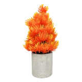 Planta Artificial Pino Decorativo Interior Con Maceta 20cm