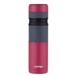 Termo Contigo 739ml Acero Inoxidable Mate Frio Calor Rosa