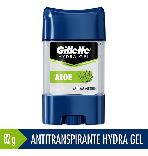 Antitranspirante Gillette Hydra Gel Aloe Sin Alcohol 82 G 