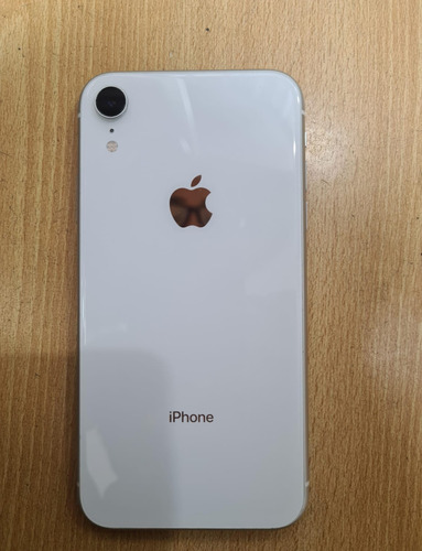 Excelente iPhone XR, 64 Gb , Blanco, Batería Al 80%