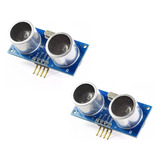 2 Pzas Sensor Ultrasonico Hc-sr04 Arduino Sensor Nivel Sr04