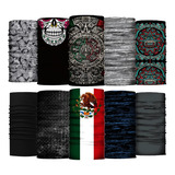 10 Pack Full - Bandana, Bufanda, Mascara Moto, Ciclismo, Sol