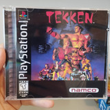 Ps1 - Tekken 1 - Mídia Preta