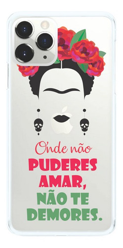 Capinha Compativel iPhone Samsung Xiaomi Moto LG Frida Kahlo