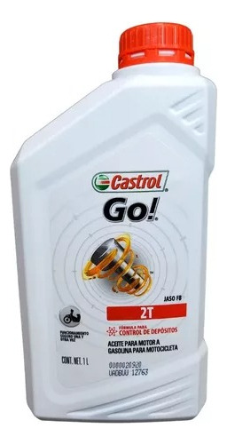 Aceite Castrol Go!  2tiempos - Motordos