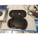 Sony Ps Vita Slim + Estuche Rigido, 4 Juegos Y Memoria 16 Gb