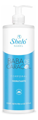  Baba De Caracol Shelo Regenerador Crema Corporal 950ml