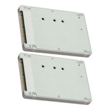 2x Tarjeta Vertical M.2 Ngff (sata) Ssd A Adaptador