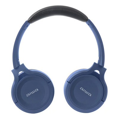 Audífonos Inalámbricos Aiwa Awk17u, Color Azul Azul