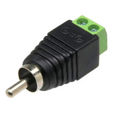 Conector Adaptador Borne X Plug Rca Macho