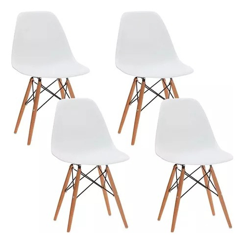 Silla De Comedor Eames Pack X4