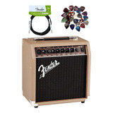 Fender Acoustasonic 15 Amplificadores De Guitarra Acústica C