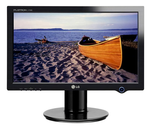 Monitor Lcd 17  Pulgadas LG L177wsb-pf Widescreen C/cable