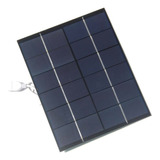 Cargador Solar Celular Usb Hembra 5,2w 6v Panel 210x165mm